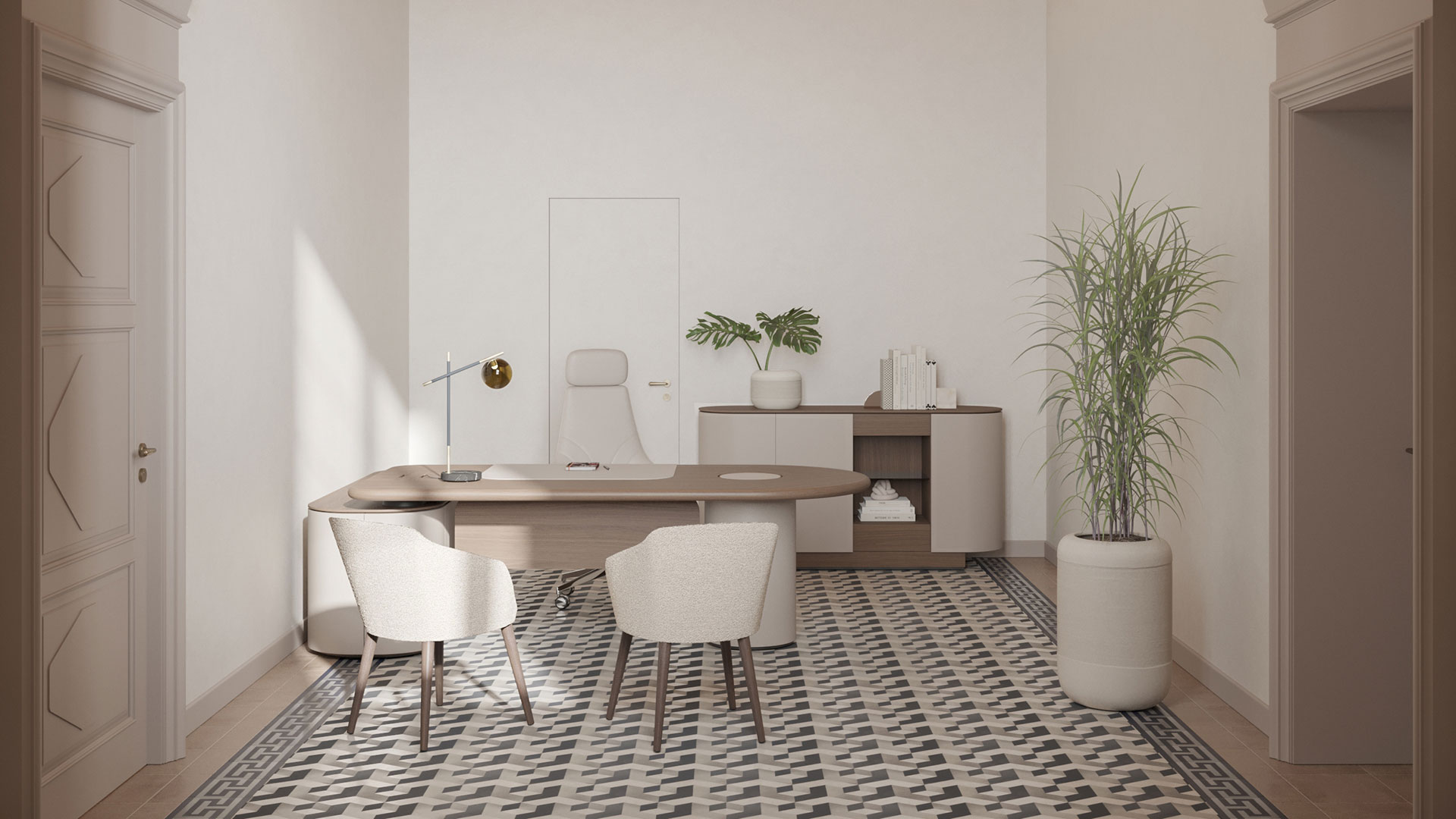 Small luxury office design: creating impact in limited space - Prof Office